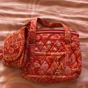 Small Vera Bradley tote with Wallet